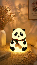 Cute Panda Shape LED Night Lamp – Soft Bedside Companion for Kids &amp; Adults