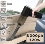 Portable Wireless Handheld Vacuum Cleaner – High-Power Mini Dust Cleaner for Car &amp; Home