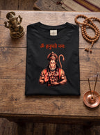 Om Hanumate Namah – Lord Hanuman Premium Spiritual Graphic T-Shirt