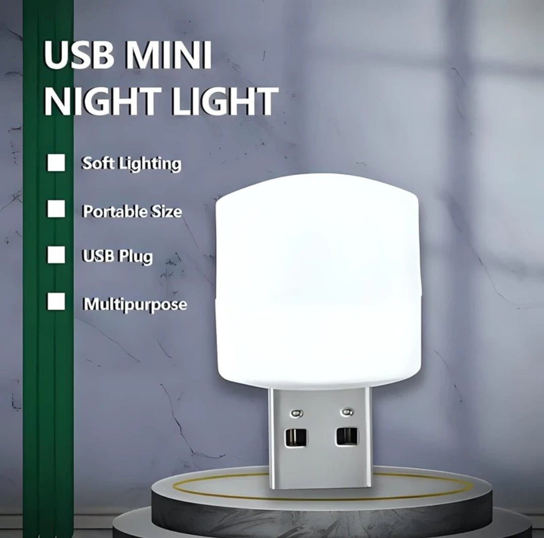 RPMSD Warm White Portable 12-LED USB Mini Light (Pack of 12)
