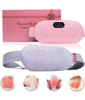 BELENZO Electric Cordless Heating Pad – 2-in-1 Menstrual Pain Relief & Vibration Massager