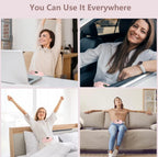BELENZO Electric Cordless Heating Pad – 2-in-1 Menstrual Pain Relief & Vibration Massager
