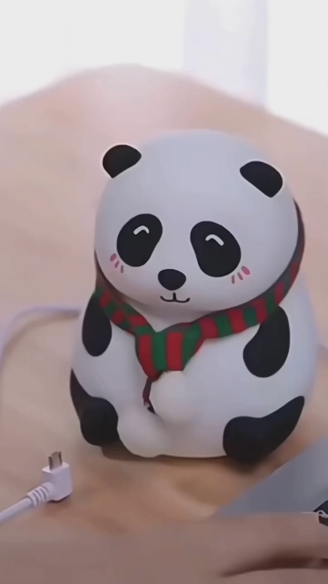 Cute Panda Shape LED Night Lamp – Soft Bedside Companion for Kids &amp; Adults