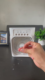 JINKI Mini Cool Portable Desk Fan – 3-Speed High-Performance Personal Air Cooler